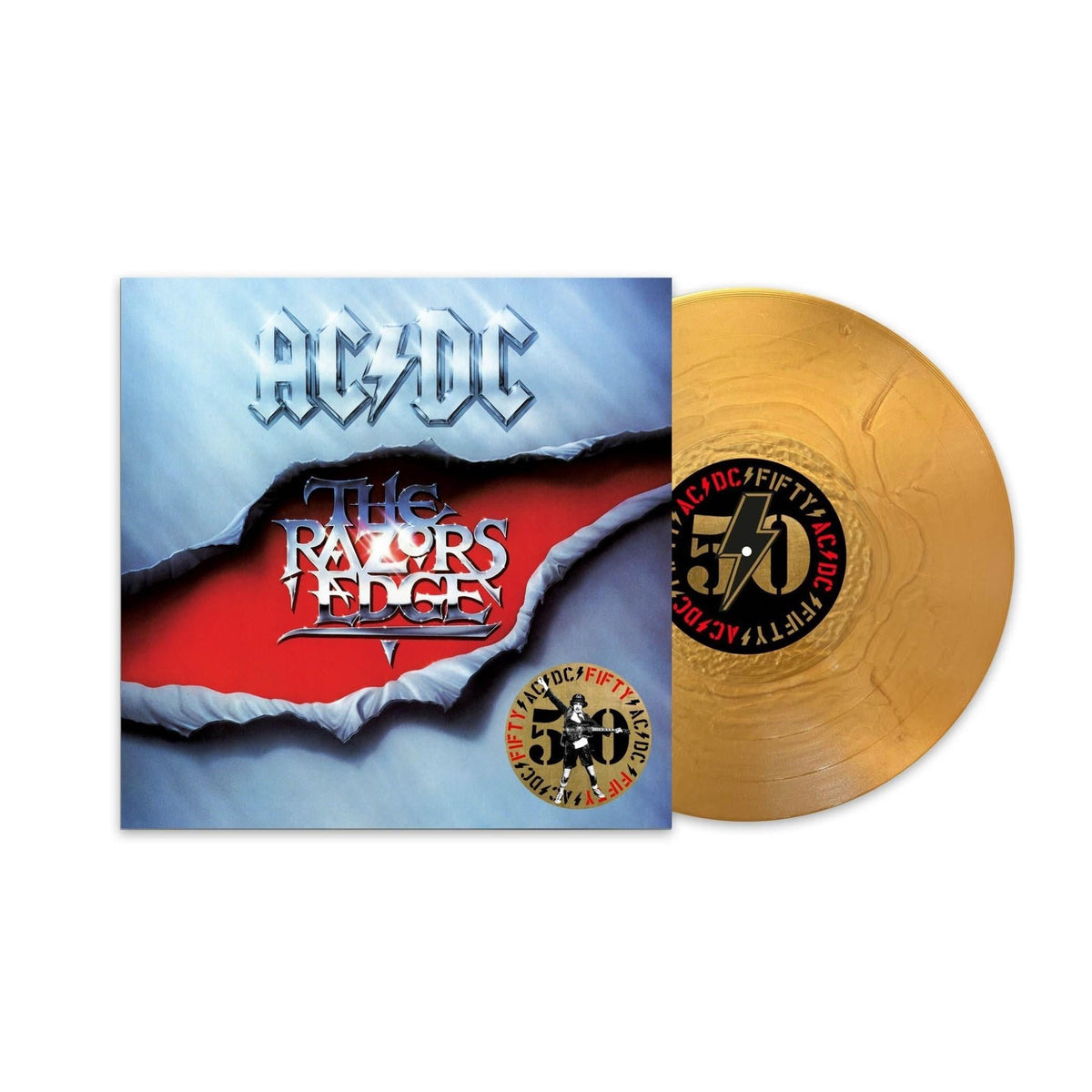 AC/DC - The Razors Edge - Gold {Vinyl LP}
