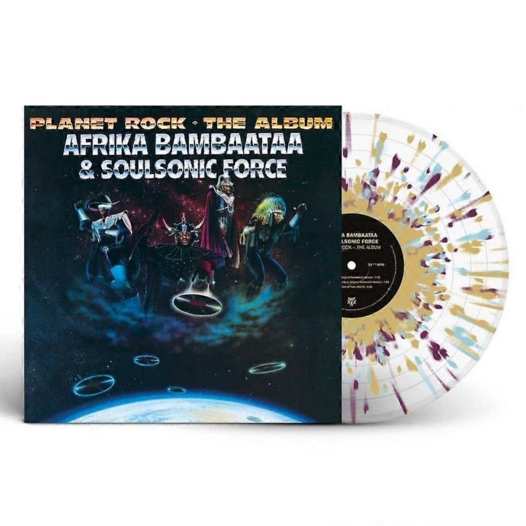Afrika Bambaataa & Soulsonic Force - Planet Rock: the Album - Clear Splatter  {vinyl LP}