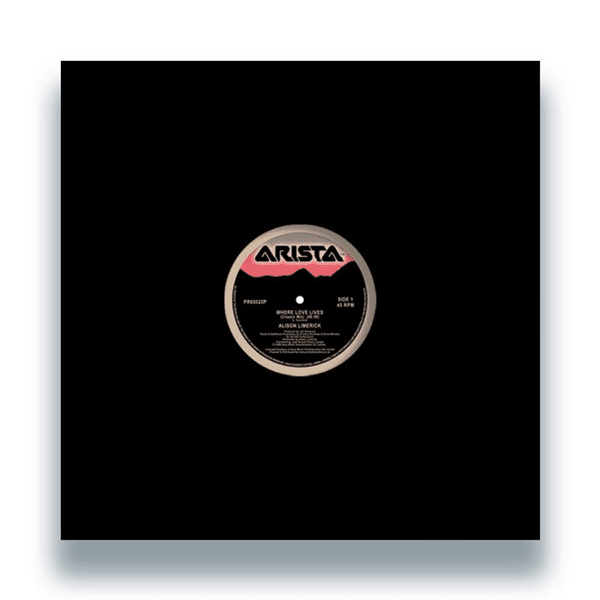 Alison Limerick - Where Love Lives - Vinyl 12” Single