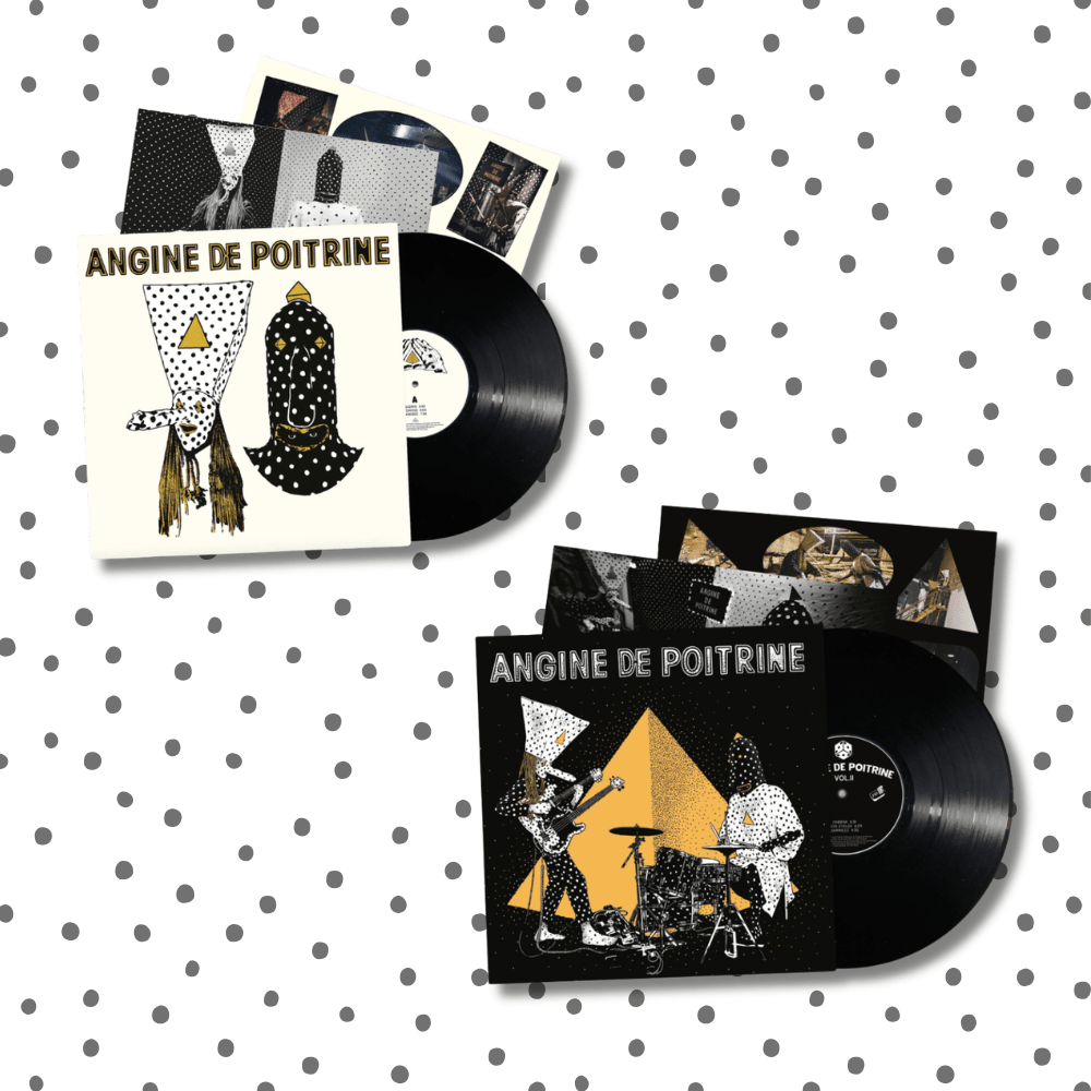 Angine de Poitrine - Volume 1 & 2 -  Bundle{vinyl LP}
