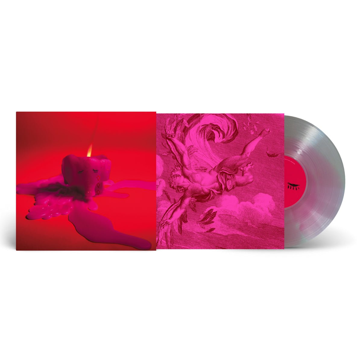 Arcade Fire - Pink Elephant - Meltdown Transparent Yolk {vinyl LP}