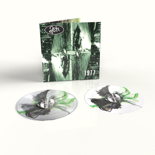 Ash - 1977 - 30th Anniversary Green & Black InkPlosion {vinyl LP}