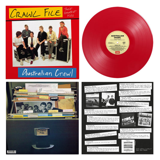 Australian Crawl - Crawl File - Red {Vinyl LP}