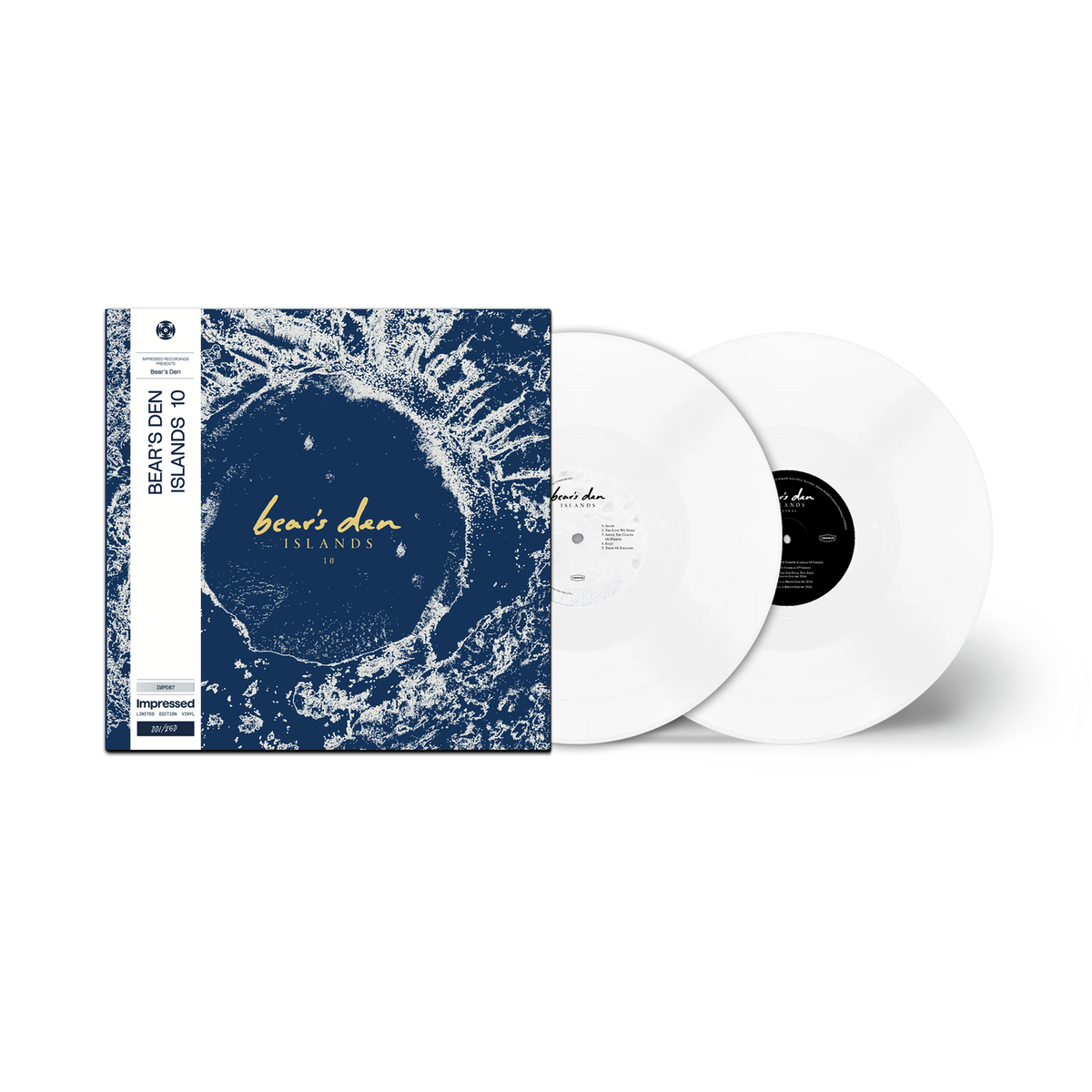 Bears Den - Islands - 10th Anniversary White {vinyl LP}