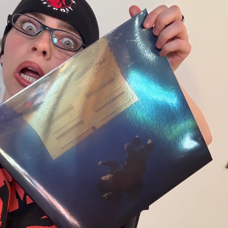 Billie Eilish - Hit Me Hard And Soft - Anniversary Dark Blue & Orange Splatter {vinyl LP}