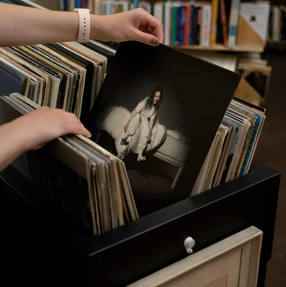 Billie Eilish - When We All Fall Asleep Where Do We Go? - Pale Yellow {vinyl LP}