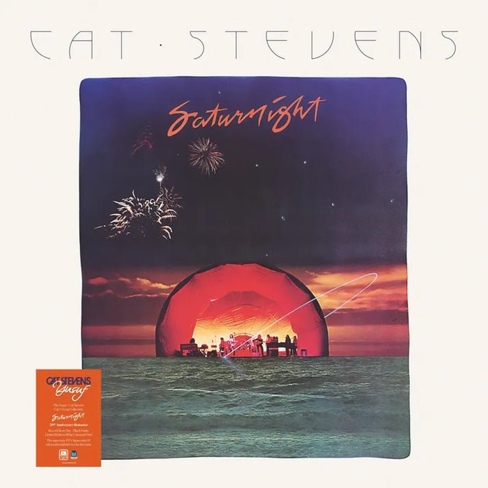 Cat Stevens - Saturnight - Black Friday RSD 2024 Tangerine Splatter {vinyl LP}