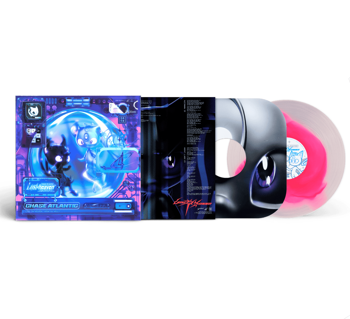 Chase Atlantic - Lost In Heaven - Pink & Clear {vinyl LP}