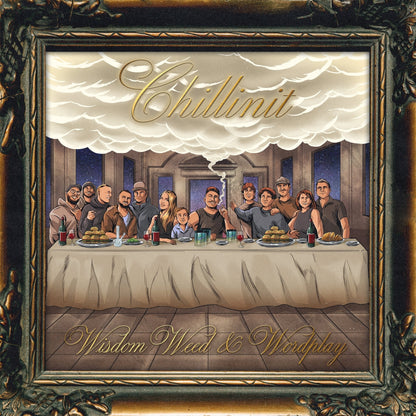 Chillinit - Wisdom, Weed & Wordplay - Midnight Splatter  {vinyl LP}