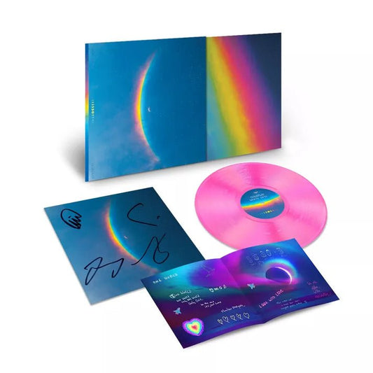 Coldplay - Moon Music - Pink Eco Autographed{vinyl LP}