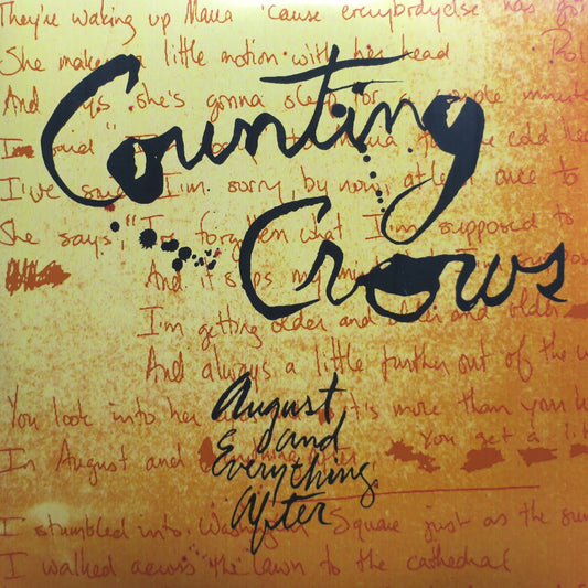 Counting Crows - August and Everything After - {vinyl LP}