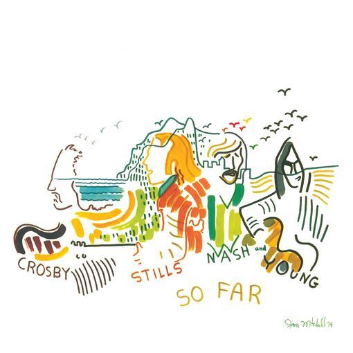 Crosby, Stills, Nash & Young - So Far -  {vinyl LP}