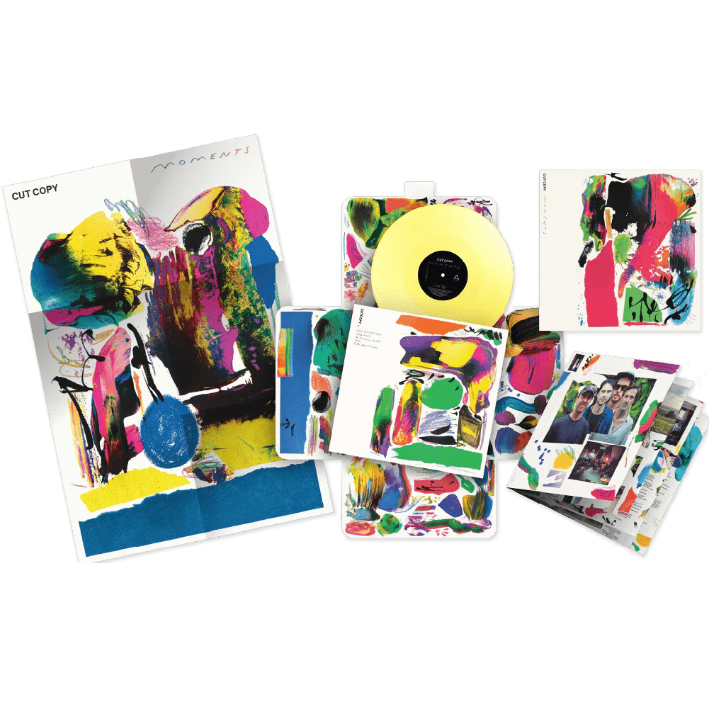 Cut Copy - Moments - Deluxe Yellow {vinyl LP}