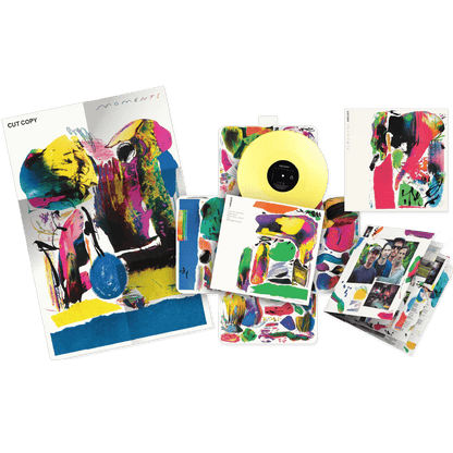 Cut Copy - Moments - Deluxe Yellow {vinyl LP}