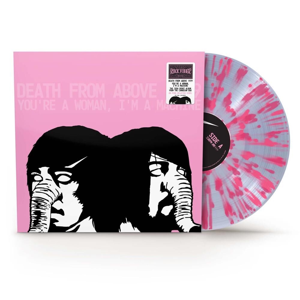 Death From Above 1979 - You're a Woman, I'm A Machine (RKTBR25) - Splatter {vinyl LP}