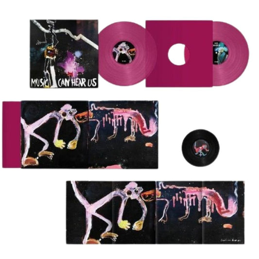 DJ Koze - Music Can Hear Us - Transparent Magenta (Vinyl LP Record)