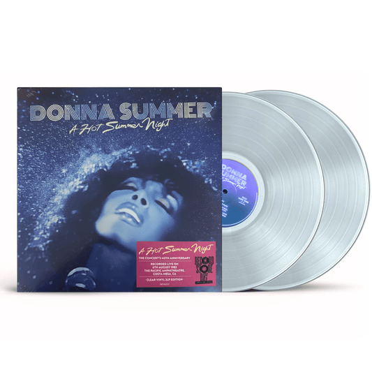 Donna Summer - Hot Summer Night: 40th Anniversary - Limited Clear Vinyl LP Record