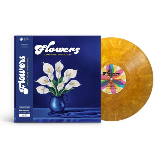 Durand Jones & The Indications - Flowers - Frosted Orange Vinyl LP{vinyl LP}