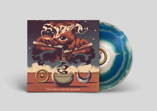 Elder – The Gold & Silver Sessions LP (Blue & Bone Swirl Vinyl)