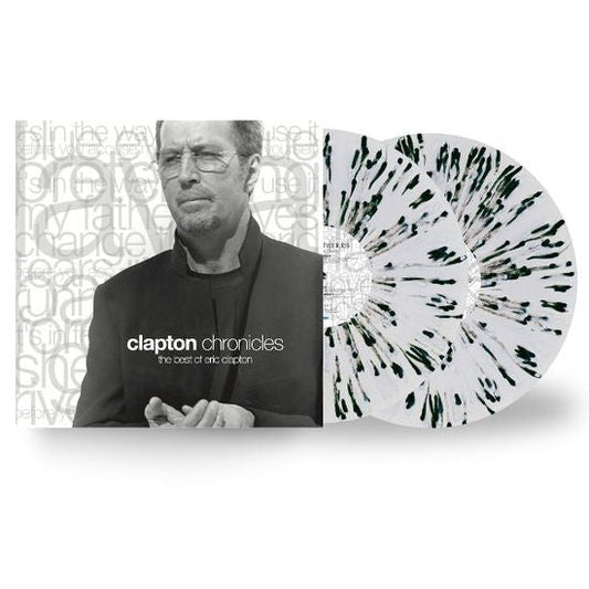 Eric Clapton - Chronicles: The Best Of - White & Black Splatter {vinyl LP}