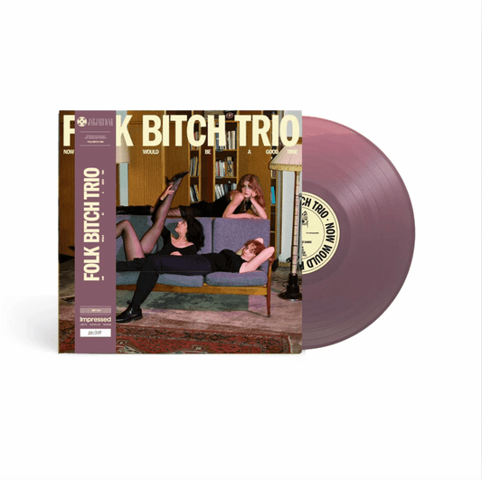 Folk Bitch Trio - Now Would Be A Good Time - Purple {vinyl LP}