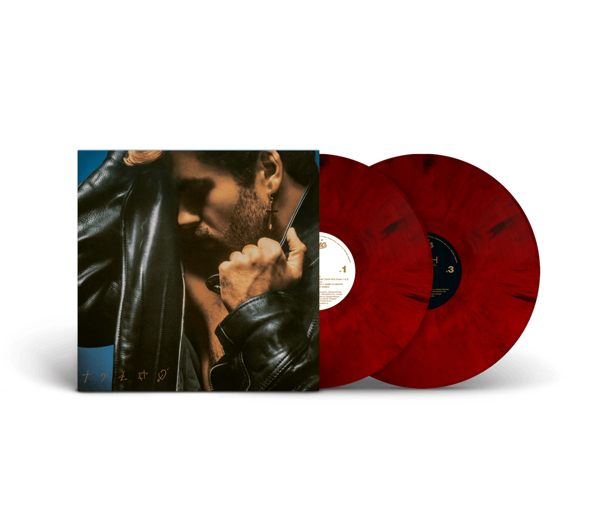 George Michael - Faith (40th Anniversary) - Red & Black{vinyl LP}