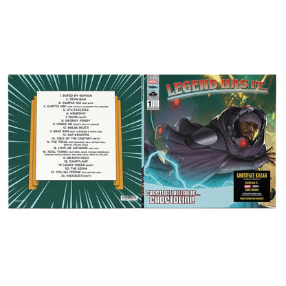 Ghostface Killah - Supreme Clientele 2 - Marvel Blue & Green Swirl  {vinyl LP}
