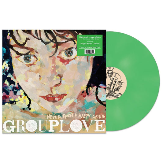 Grouplove - Never Trust A Happy Song - Green {vinyl LP}