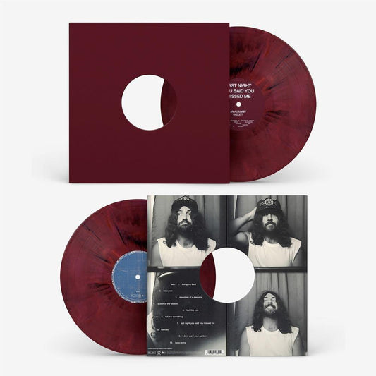 Hazlett - Last Night You Said You Missed Me - Red & Black  {vinyl LP}