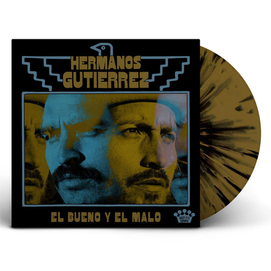 Hermanos Gutierrez - El Bueno Y El Malo - Brown & Black Splatter {vinyl LP}