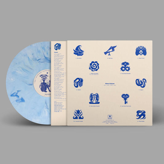Hiatus Kaiyote - Love Heart Cheat Code - Blue & White Marble {vinyl LP}