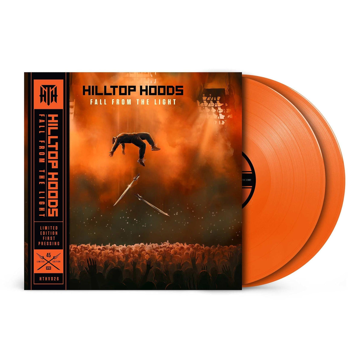 Hilltop Hoods - Fall From The Light - Transparent Orange  {vinyl LP}
