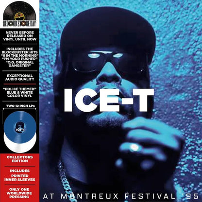 Ice-T - Live In Montreux Festival - RSD 2025 Dark Blue & White  {vinyl LP}