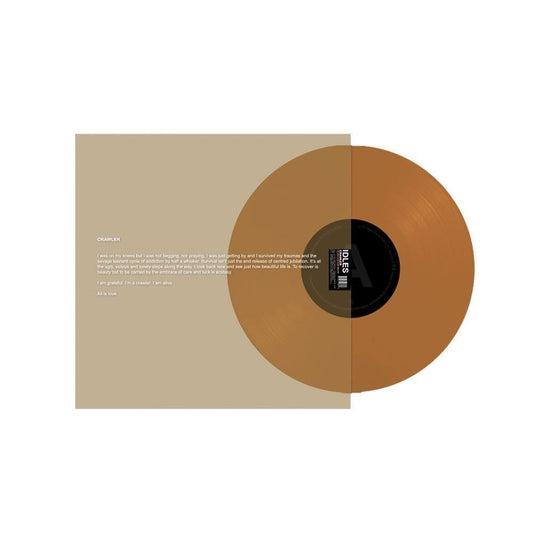 Idles - Crawler - Translucent Amber {vinyl LP}