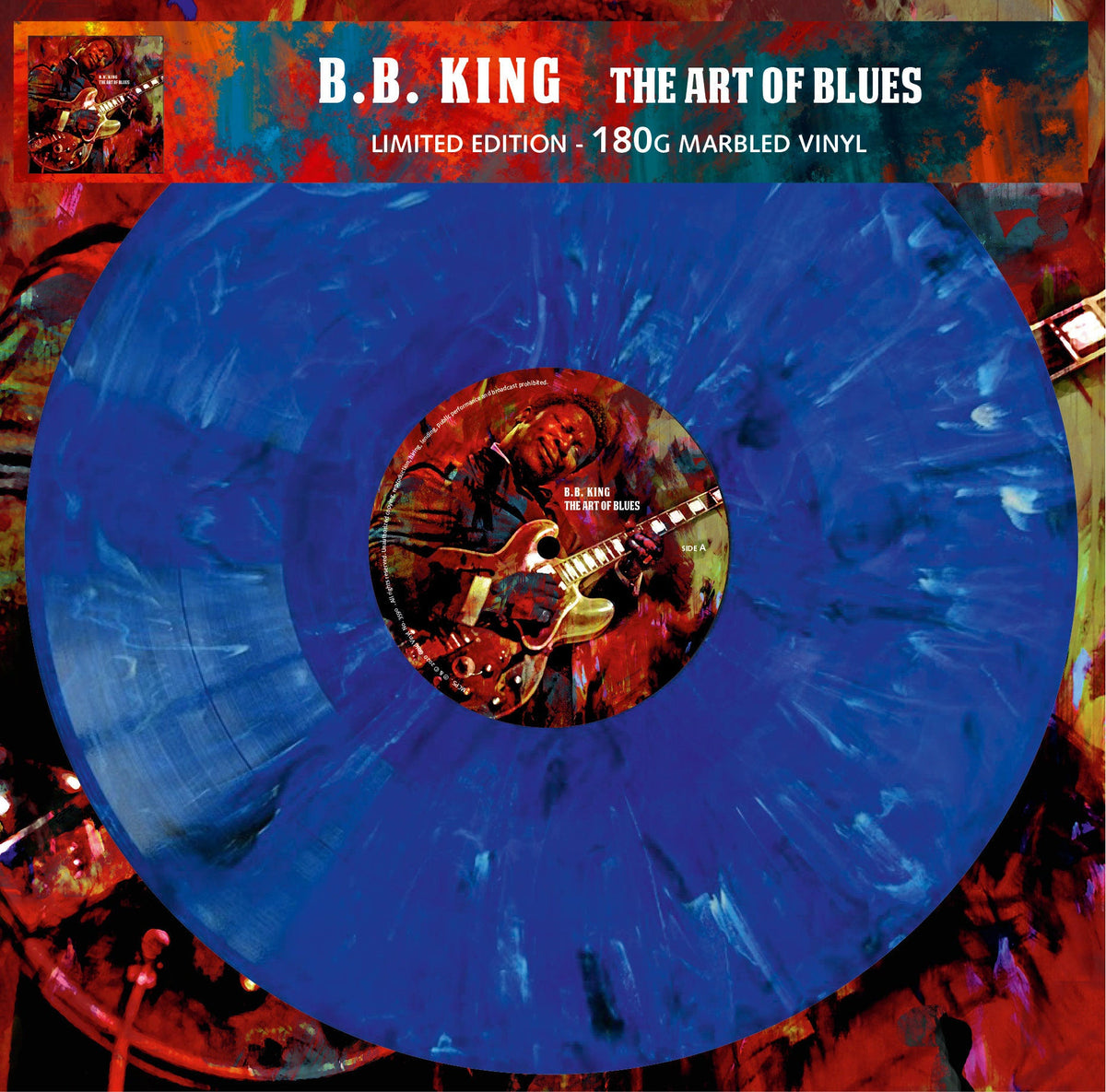 B. B. King - The Art Of Blues - Blue Marble {vinyl LP}