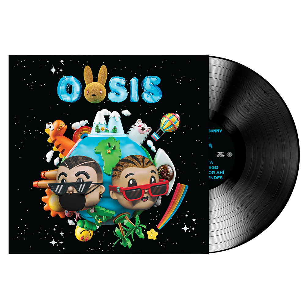 J Balvin & Bad Bunny - Oasis -  {vinyl LP}