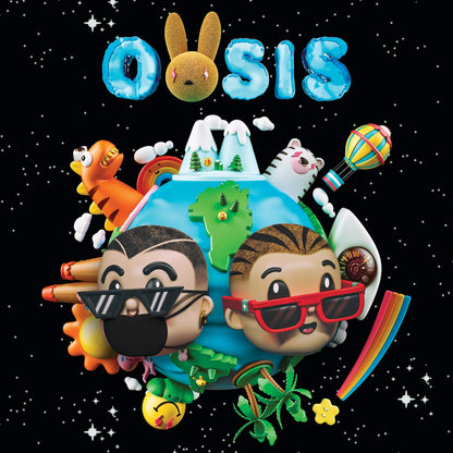 J Balvin & Bad Bunny - Oasis -  {vinyl LP}