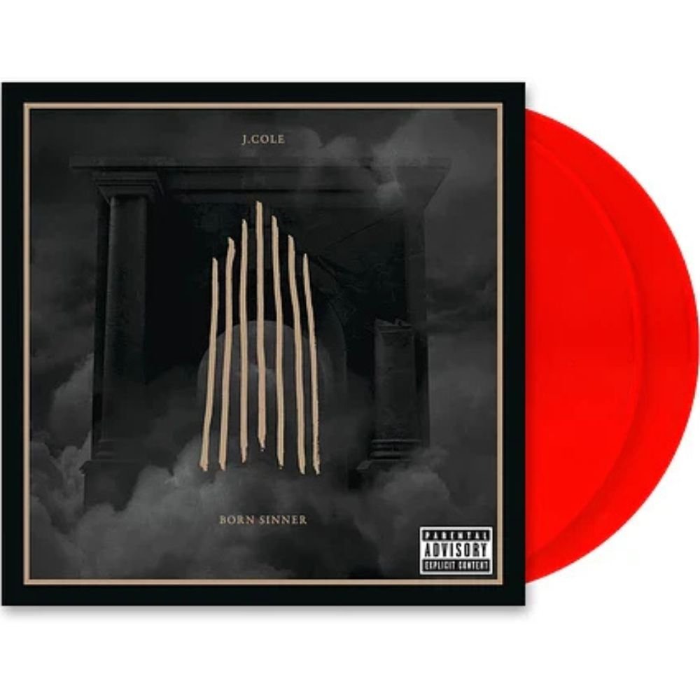 J. Cole - Born Sinner - Limited Edition Red  {vinyl LP}