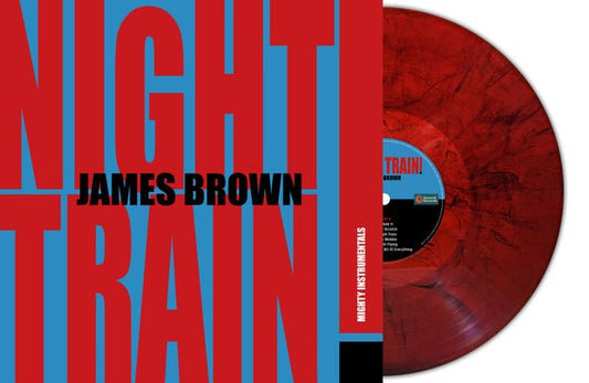 James Brown - Night Train: Mighty Instrumentals - Red Marble Vinyl LP Record