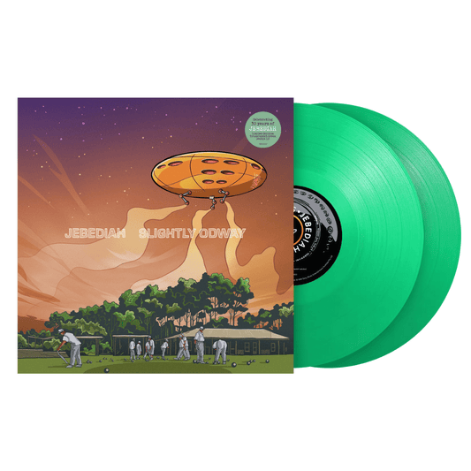 Jebediah - Slightly Odway - Translucent Green {vinyl LP}