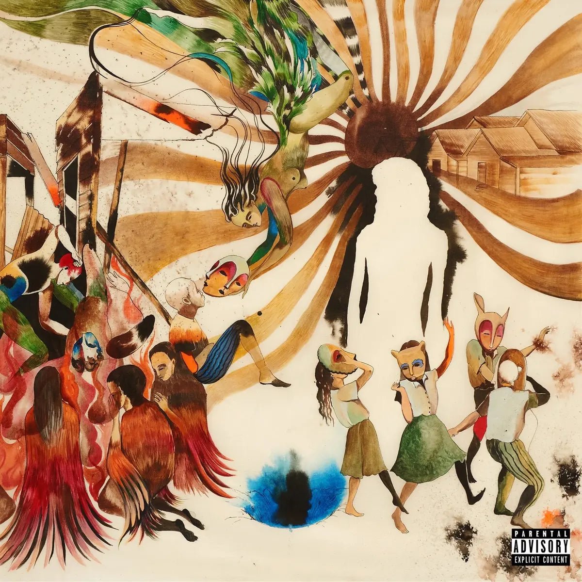 J.I.D - God Does Like Ugly - Tan  {vinyl LP}