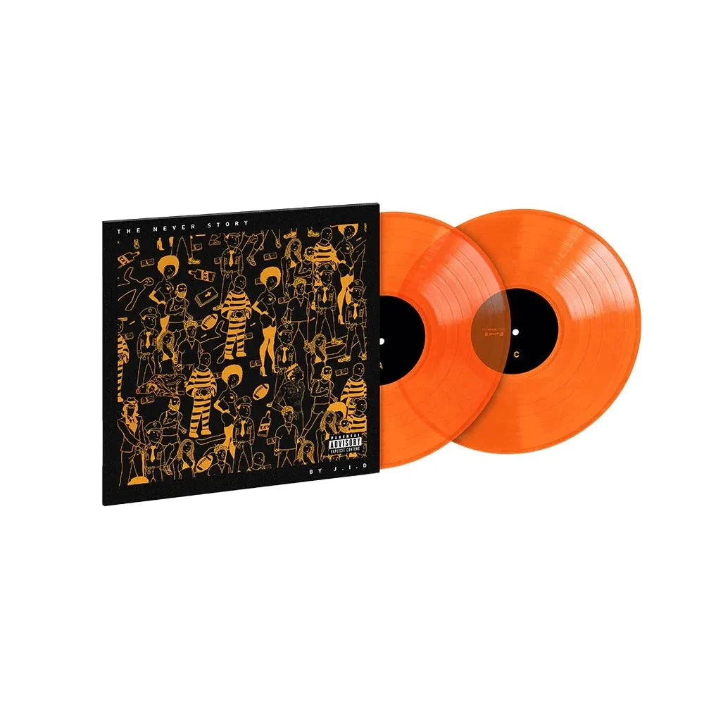J.I.D. - The Never Story (Expanded edition) - Orange Crush  {vinyl LP}