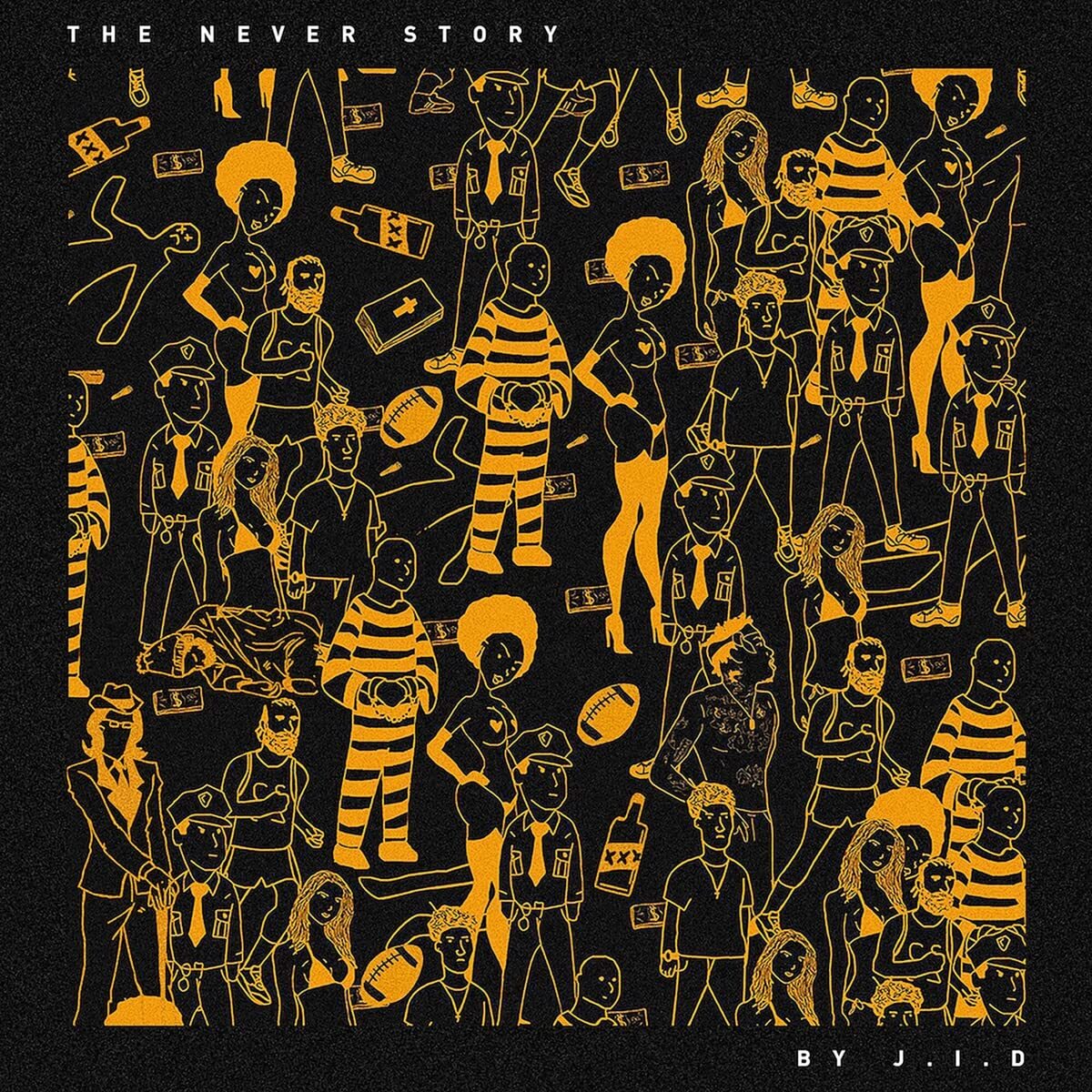 J.I.D. - The Never Story -  {vinyl LP}