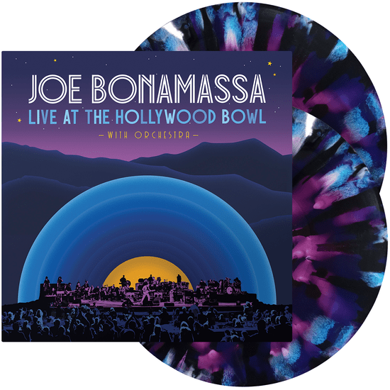Joe Bonamassa - Live At The Hollywood Bowl With Orchestra - Purple Blue Eclipse {vinyl LP}