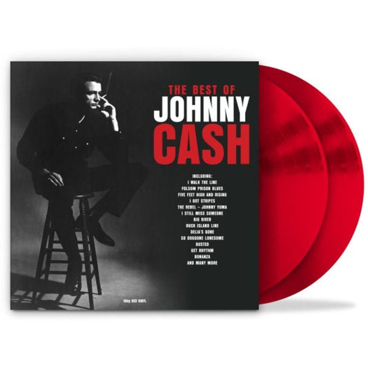 Johnny Cash - The Best of Johnny Cash - Red  {vinyl LP}