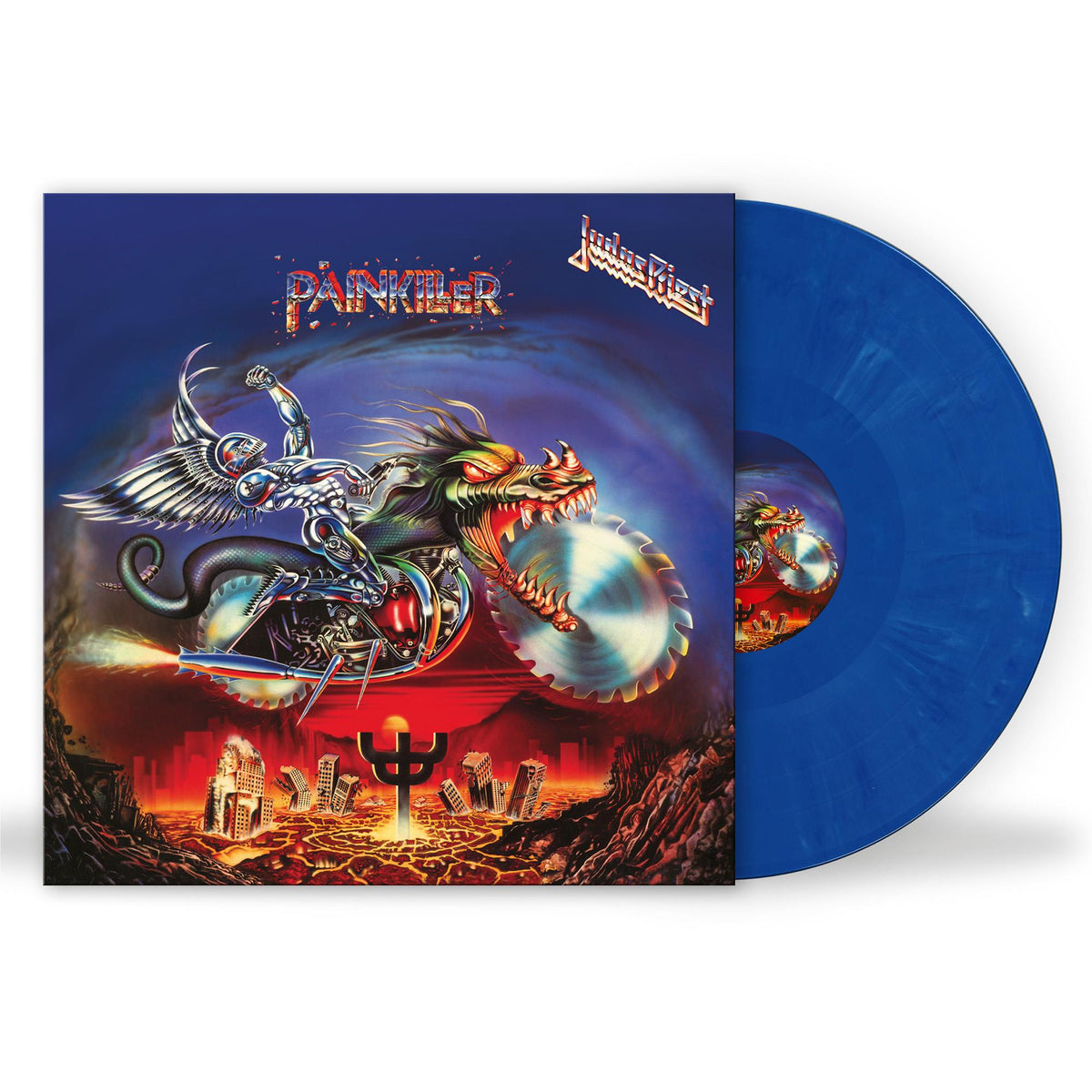 Judas Priest - Painkiller (35th Anniversary Edition) - Blue {vinyl LP}