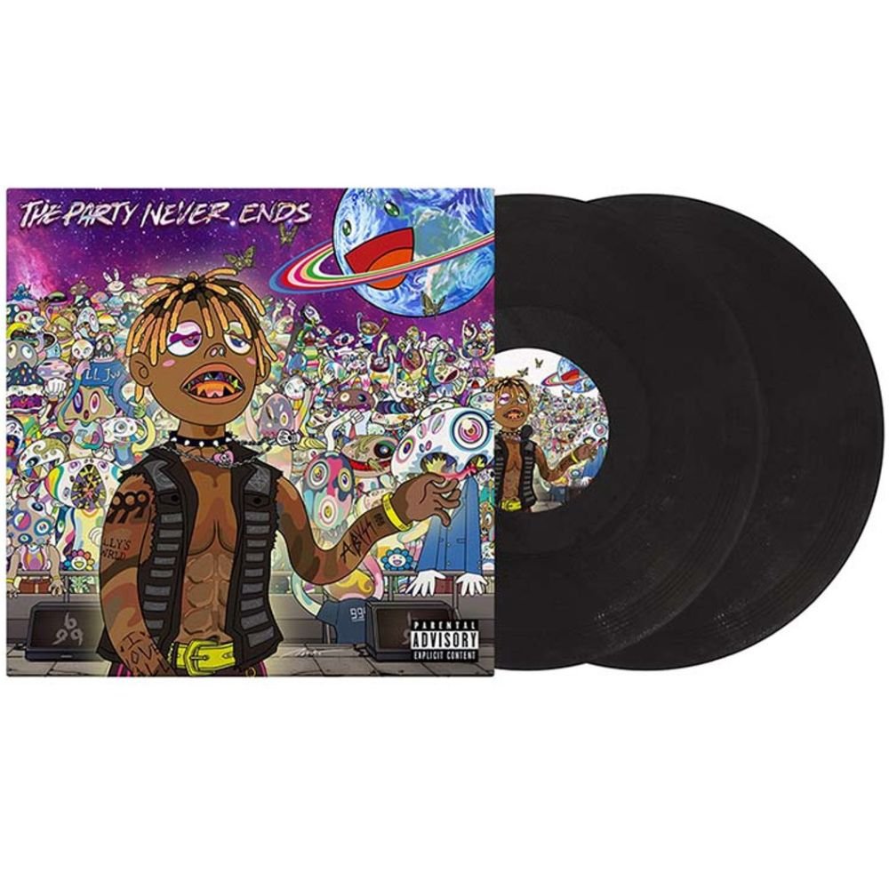 Juice WRLD - The Party Never Ends - Coal  {vinyl LP}