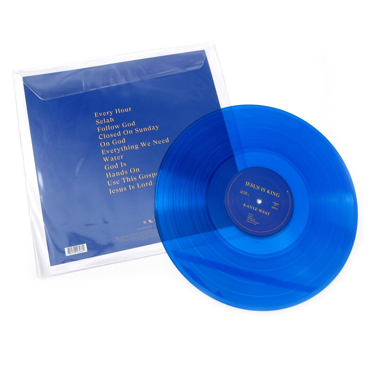 Kanye West - Jesus Is King - Transparent Blue  {vinyl LP}