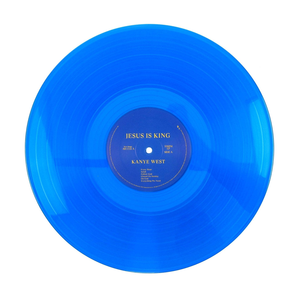 Kanye West - Jesus Is King - Transparent Blue  {vinyl LP}