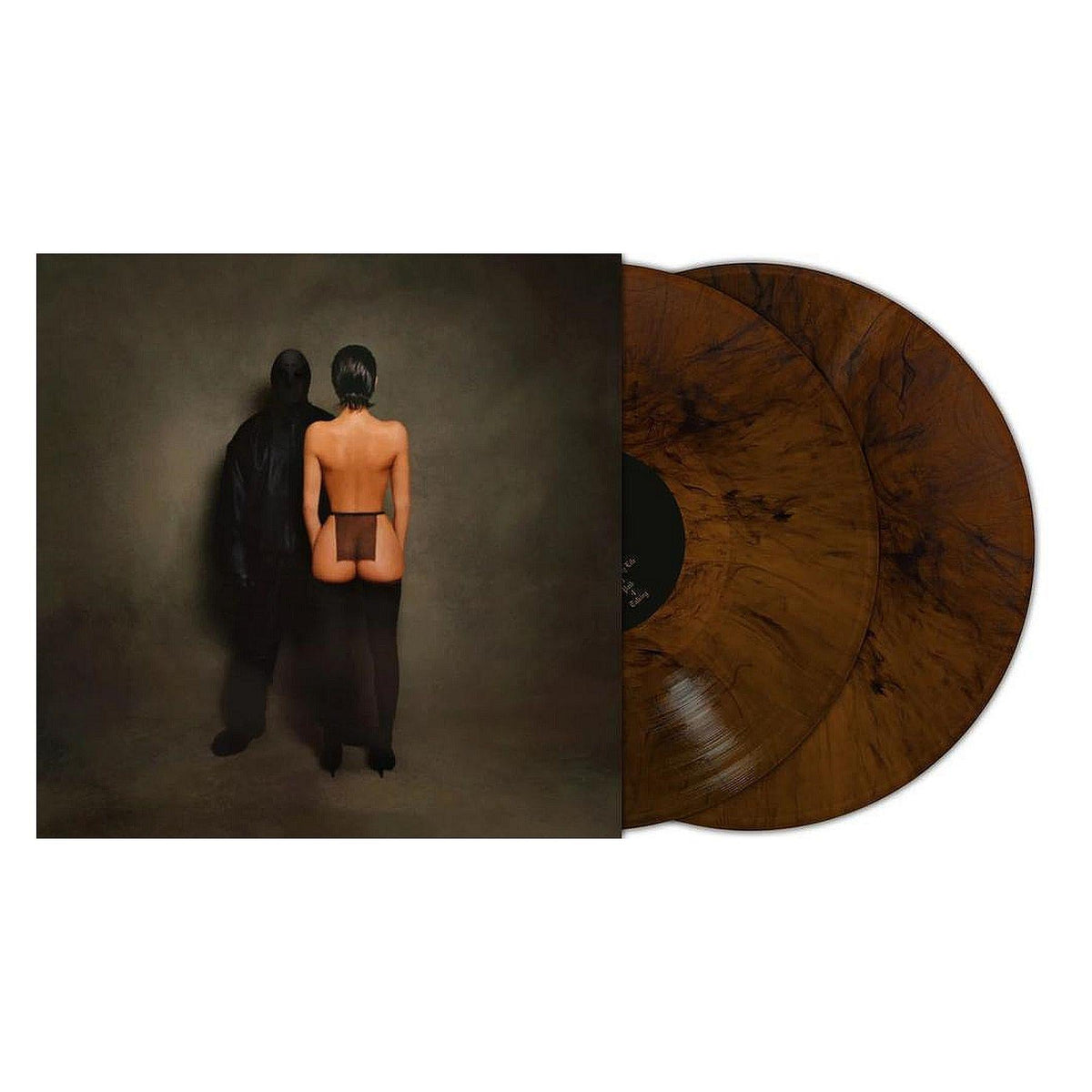 Kanye West & Ty Dolla Sign - VULTURES 1  - Brown Marble  {vinyl LP}